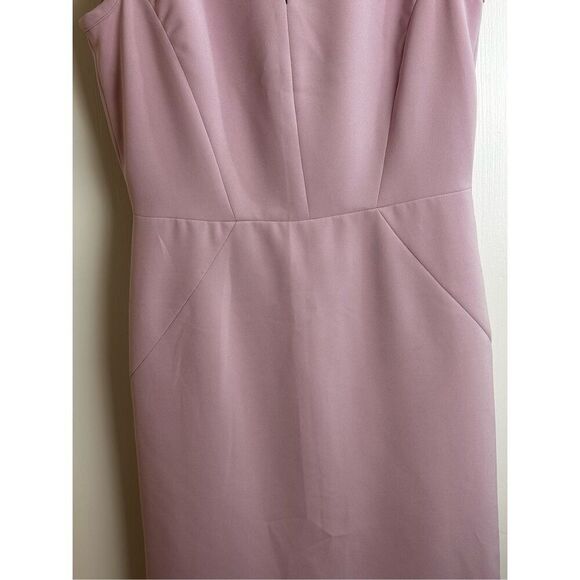 J Crew Suiting size 4 pink lined sleeveless A line dress - Picture 4 of 9